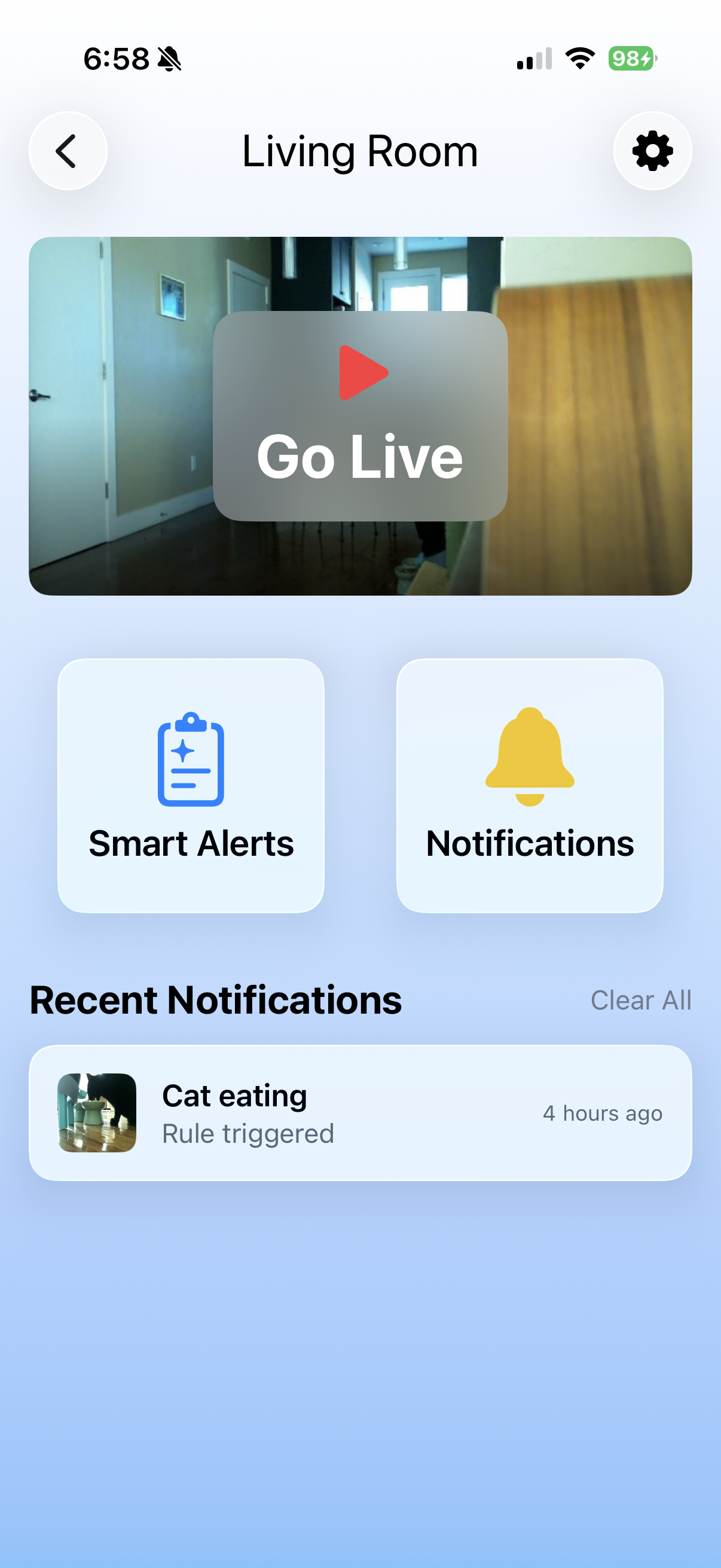 MagPieCam iOS app screenshot